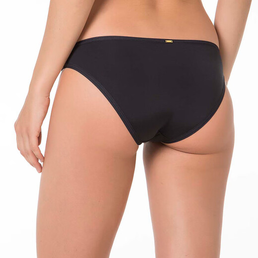 Selmark Special Offer European Imported Thin Cup Bra Set Top Smooth Comfortable Bra Hip Covering Underwear 10517 02 Black 75B