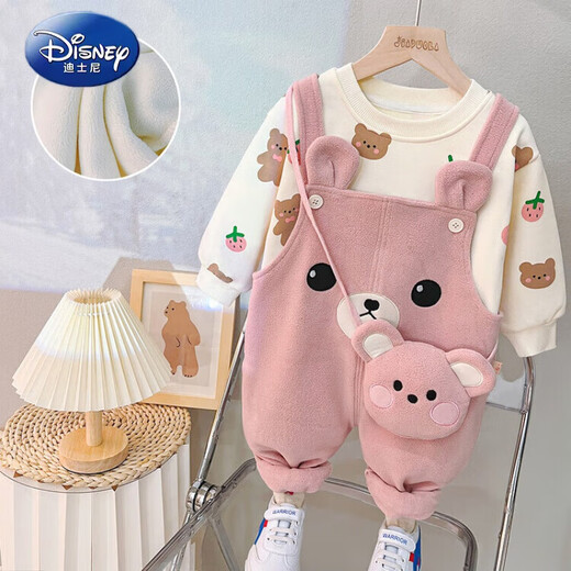 Sauthoue de Disney pour filles Spring Wear 2025 Nouveau style Vêtements d'enfants modestes pour enfants à la mode