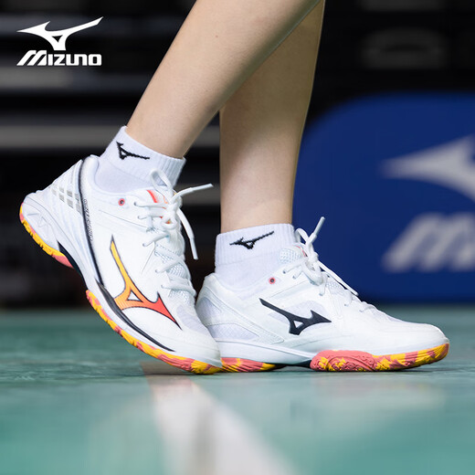 
Mizuno (MIZUNO)WAVE CLAW 3 Badminton Shoes Eagle Claws 3 Generation Lightweight Flexible and Fast Universal Competition Level New Product White Black and Yellow WAVE CLAW 3 New Model is on the market 41 =265mm