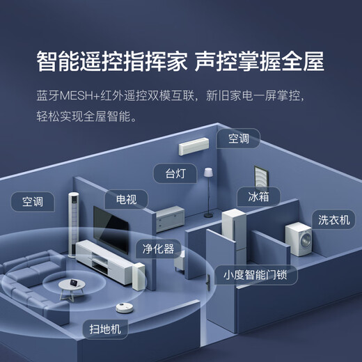 Xiaodu Smart Screen Mini Smart Home Control Personalized Sleep Voice Call Speaker Audio AI Large Model Massive Music