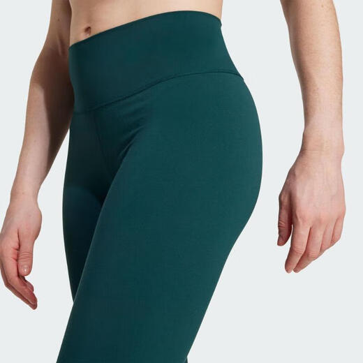 Adidas Top Sports Women's All Me 7/8 L Yoga Pilates Nude Tight Sports Fitness Nine-Point Pants JW7581 L