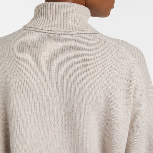 Brunello Cucinelli 羊绒高领毛衣 P01083440 米色 XS CN 160/84