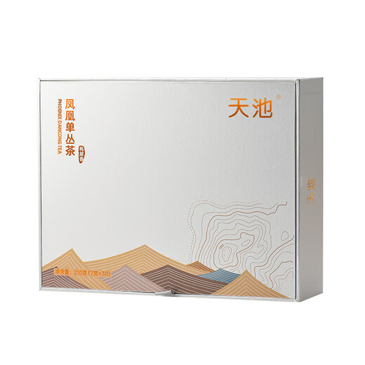 
1392 Tianchi [Silver Moon Gift Box] Phoenix Single-Chong Tea Duck Shit Fragrance Chaozhou Phoenix Single-Chong Tea Gift Box Pack