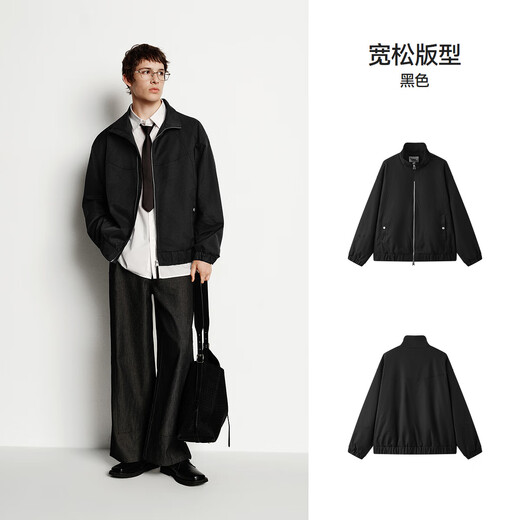 Semir Jacket Men's Loose Stand Collar Jacket Youth Texture 2025 Autumn and Winter Top Fashion Simple 109725108114