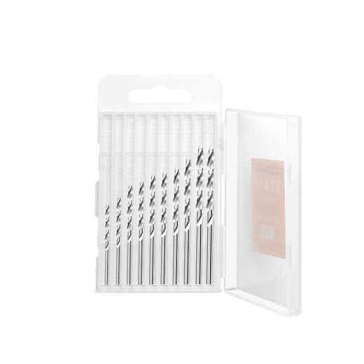 Small drill bit 0.1-1.5 carbide straight handle 0.5 0.6 1.0 1.1 1.2 2.0 2.2mm twist Wenwan drill bit mixed pack of 10 pieces