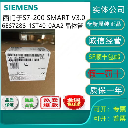 Siemens S7-200SMART V3.0 CPU 6ES7288-1SR40/1SR60/1ST 6ES7288-1SR40-0AA2CPUSR