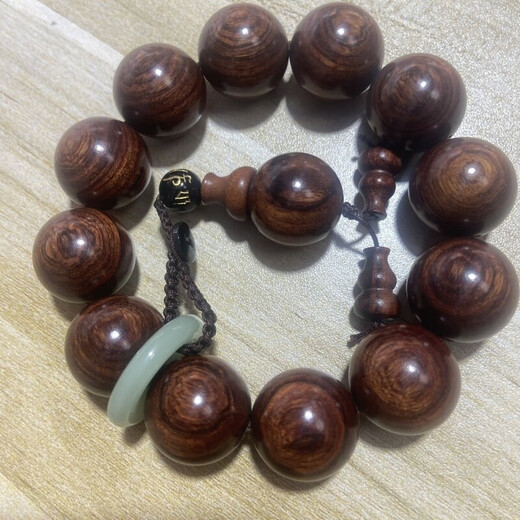 新款黄花梨手串手链2.0高油高密男士沉水老料佛珠念珠纯.天然随机 新款黄花梨手串手链2.0高油高密男士沉水老料佛珠念