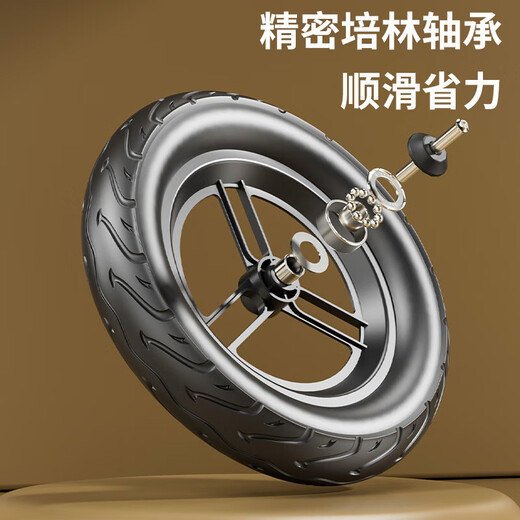 Kinderbalchenbike 3-10 Jahre altes Einstiegs-Schleimbike 2-in-1-Kinderbike-Baby-Kleinkindspielzeug Kinderwagenballe Bike Erststufe Pneumatic Wheel 12-Zoll-Kirschblütenpulver