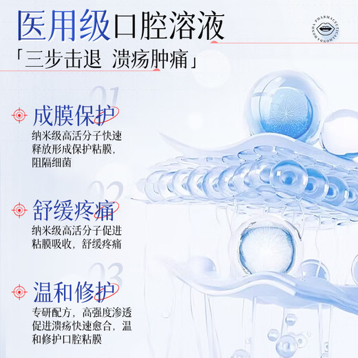 
Honda Pharmaceutical Oral Ulcer Spray Oral Ulcer Inflammation on Fire Foaming Oral Aphrodisiac Antibacterial Anti-inflammatory Pain Relieving Swelling 1 box