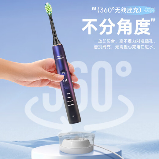 
It is fully suitable for Philips electric toothbrush charger base HX9912/HX9924/HX9954/HX9350/HX9360/HX9903/HX993W induction charger Philips electric toothbrush charging base + crystal cover