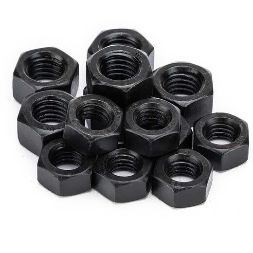 
Intelligent Department 8.8 Thickened Hex Nut GB6175/fine Teeth GB6176 Black 8 Thick Nut M10M12M16M20 M8*1.25 (Coarse Teeth/Thickness 7.5mm/20 pieces)