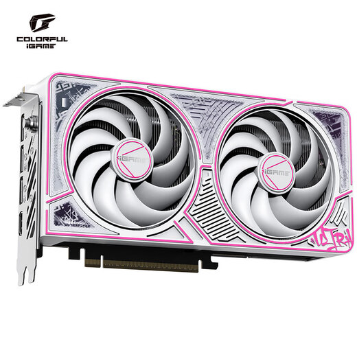 Carte graphique de jeu colorée iGame RTX5060 AD/Ultra/Tomahawk, assemblage de bureau, ordinateur de bureau, puissance de calcul IA, rendu de conception, carte graphique indépendante GDDR7 RTX5060 Ultra W DUO OC 8G