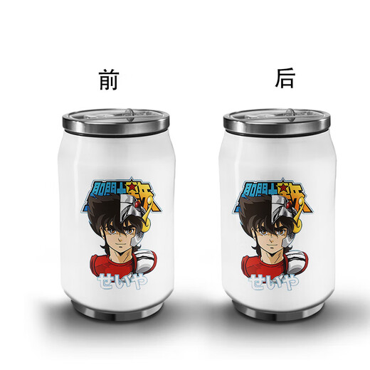 Howwande Saint Seiya Peripheral Water Cup Портативная женская фитнес-чашка термос 304 Стальница из нержавеющей стали.