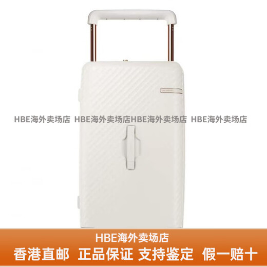 新秀丽HJ1旅行箱28比例宽拉杆大容量行李箱2628英寸TRUNK万向轮 象牙白-赠原装箱套 1英寸