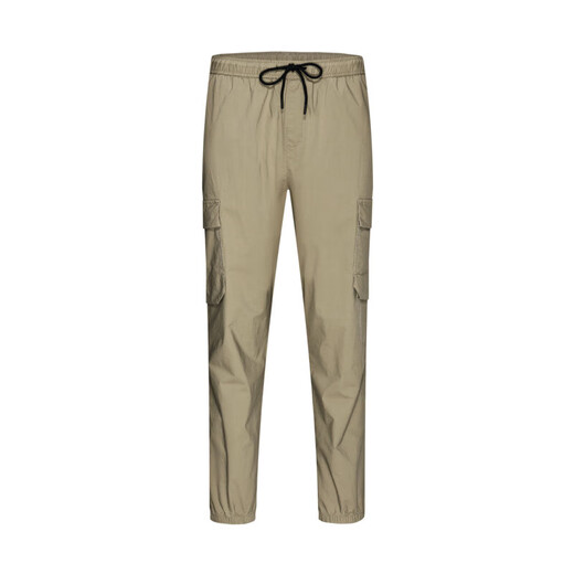 Seven Wolf casual pants men's pants summer trousers work pants fashion sports harem pants tie-leg pants men 701 (khaki) 2XL