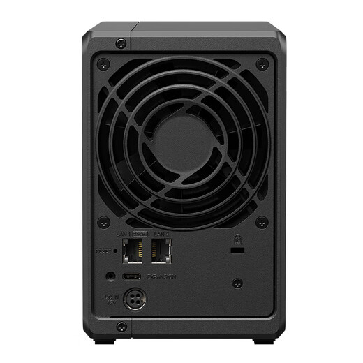 群晖（Synology）DS725+ 双核心 两盘位 NAS网络存储服务器 企业团队办公私有云 文件存储共享 数据管理 黑色 标配（不含硬盘）