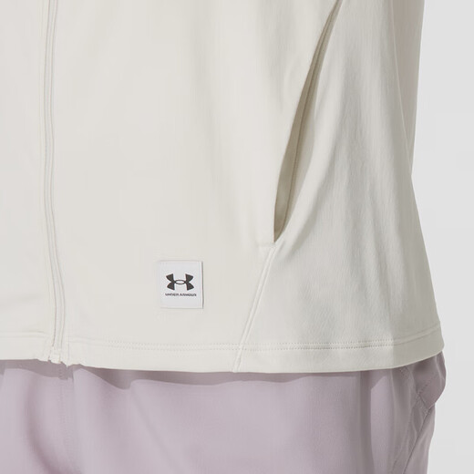 Sous Armour Vêtements pour femmes 2025 Nouvelles vêtements de sport Running Fitness Fitness Contrôle de peau décontractée Cabinet veste veste 1390060-279 / Rock XS