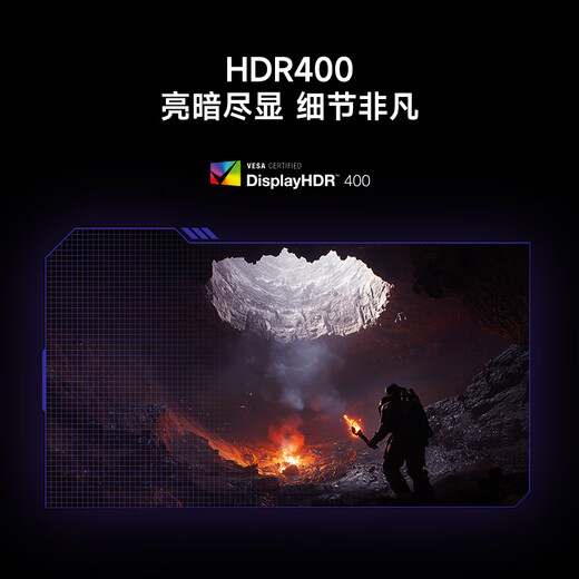 Xiaomi REDMI 27-inch 4K160Hz dual-mode 1K320Hz Fast IPS HDR400 10Bit 1ms GTG DP2.1 wide color gamut gaming e-sports monitor G27U