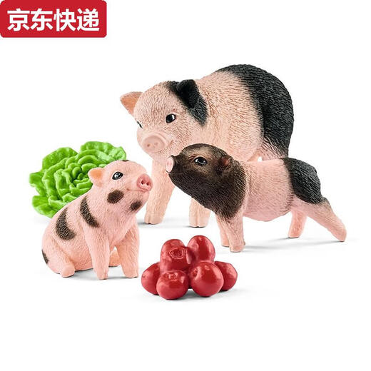 德国思乐Schleichs仿真动物模型农场系列家禽家畜小动物母鸡公农 鹅13799