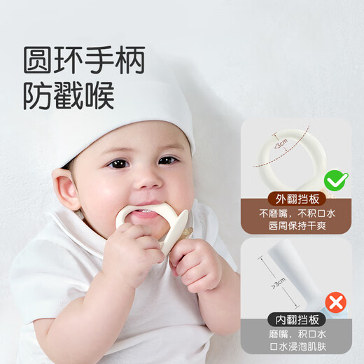 Shixi molar stick baby teething gum silicone toy for babies 4-6 months and above chewing gum