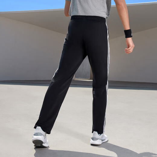 阿迪达斯（adidas）男裤 春季新款运动裤跑步经典健身训练舒适透气休闲针织长裤 EI9761 S