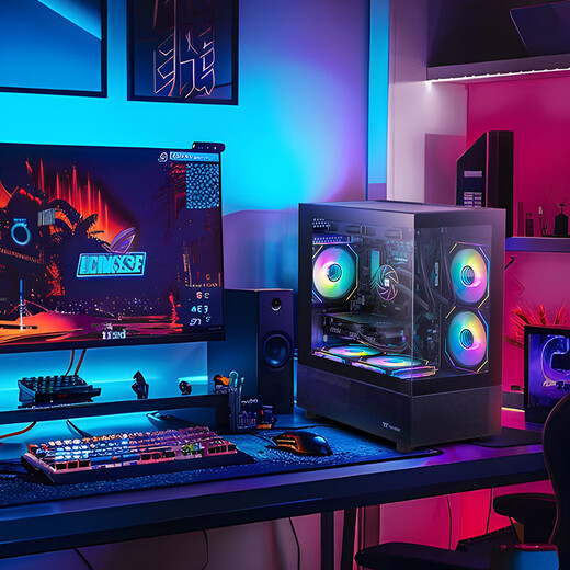 Ningmei Du Soul i5 13400F upgraded to 14490F/RTX5060/16G/1T gaming desktop assembly computer design e-sports host