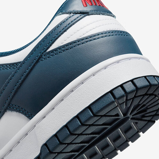Nike (NIKE) men's shoes Dunk Low Retro white navy, non-slip and wear-resistant, men's low-top lightweight casual shoes DD1391-400 38.5