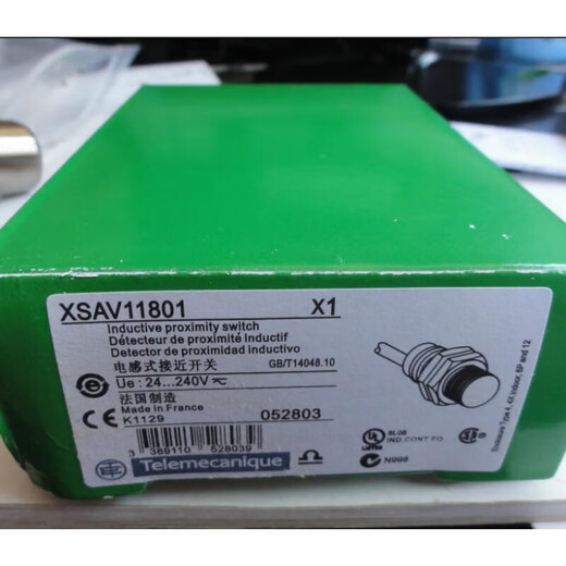 德接近开关XSAV11801 V12801 V11373 V12373测速度传感器 XSAV118 XS618B1PAL2