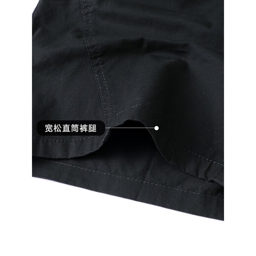 红蜻蜓【纯棉】男士短裤夏季字母刺绣松紧腰休闲中裤爸爸裤子 Q9871豆绿 XL 适合100-125斤