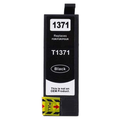 New Green Sky Chapter T1371 Ink Cartridge 137 Black Ink Cartridge for Epson K100 K105 K200 Printer Ink Cartridge Black Ink Cartridge 1000 Page Printing Quantity Boxed
