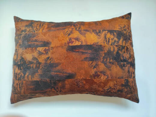 XMSJ mulberry silk single veil patchwork pillowcase pillowcase cushion cover core-free 1048*48cm