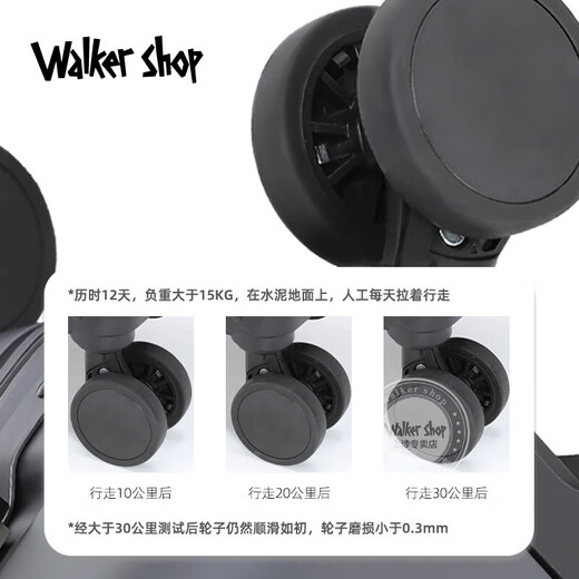 Walker Shop Suitcase All-Aluminum Magnesium Magnium Brand Brand Front открывать рычаг.