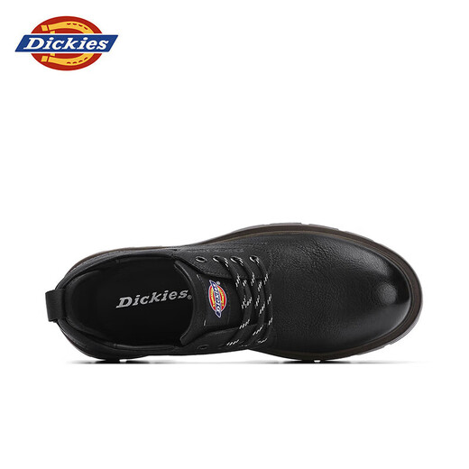 Dickies men's casual shoes workwear business leather shoes men's casual retro British workwear shoes black 40