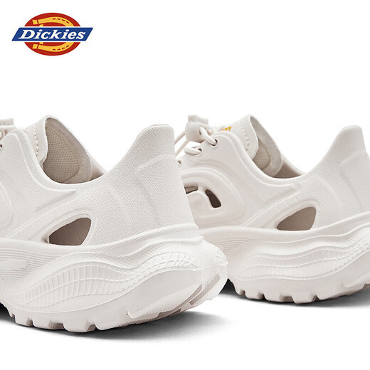 Dickies Girls' Crocs 2025 Summer New Children's Sandals Boys' Anti-Kicking River Sandals Beige 38