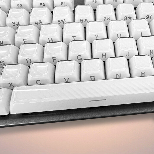 Logitech K845 Mechanische Tastatur Backbeleuchtung Kabeltastaturspiel E-Sporttastatur Tee Green und Rotachse Tastatur DIY Keycap Office-Spiel Tastatur und Maus-Set in voller Größe 104 Tastatur K845-Weiß Magic Wave Crystal Keycap Tee Shef