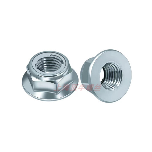 Yusenyi GB6187 All Metal Hexagonal Flange Lock Nut Locking Plate Type 8 Grade Galvanized Level 10 High Strength M5M8M10M6 Grade 8 M5 [50 pieces] No mark