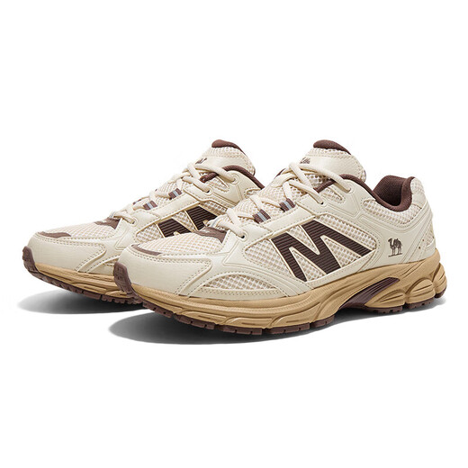 Camel (Kamel) Herrenschuhe Retro Jogging Atmungsfreie Polster -Sportschuhe K15C09L7029 Kabuki Brown 42