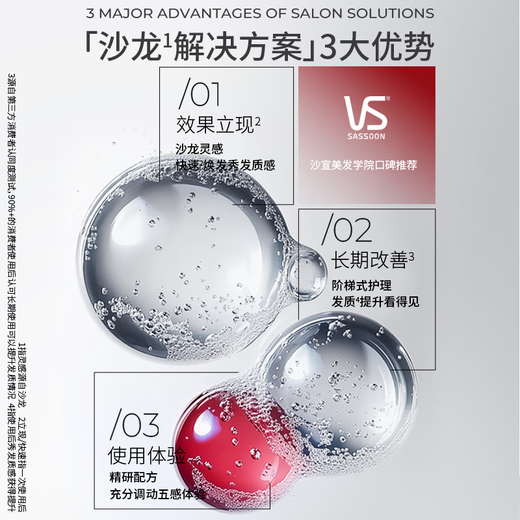 Sassoon and Shan Yichun's same style repairing water hair mask 150g*3 protein cans hair care hair perm and dyeing without steaming