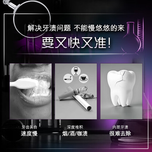高露洁（Colgate）【孙颖莎同款】速感白美白牙膏亮白去黄去烟渍85g*2 新老包装随机