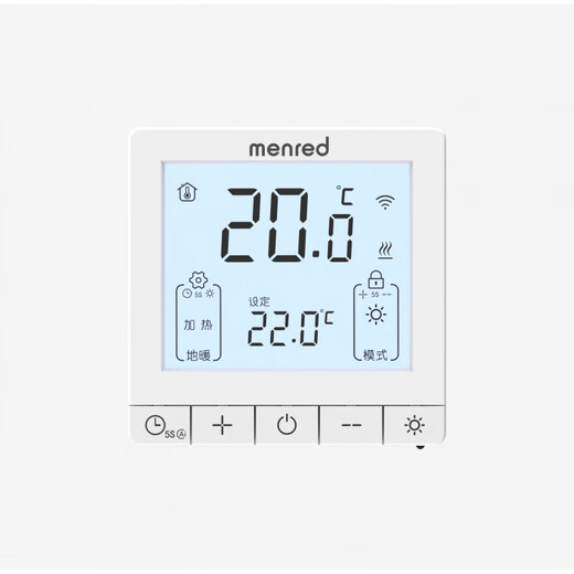 Menred floor heating thermostat, Menred RT1...LCD electric heating thermostat RT1.36Pro 16A heating thermostat/time control + Wi