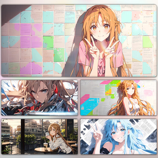 Schwertkunst Online Asuna Mouse Pad extra großer zweidimensional