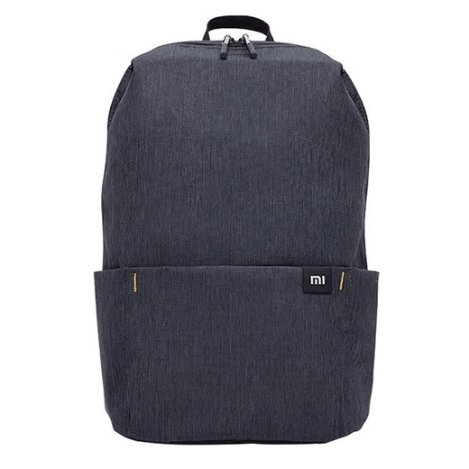 Xiaomi Colorful Small Backpack Men's and Women's Casual Backpack Student School Bag Fashion Trend Simple Portable Backpack Couple Gray 10L Just Fits A4 Size