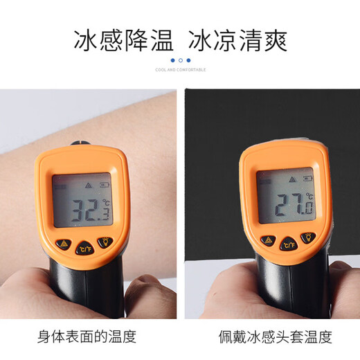 GUBPMTSHIM fishing gloves, puncture-proof and waterproof, men's sun protection four-piece set, anti-cut and anti-skating silk three-piece set, available with lure hat, black gloves