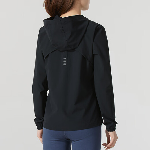 Under Armour Women's Clothing Summer New Sports Hooded Jacket Fitness Workout Running Comfortable Breathable Quick Drying Woven Jacket 1377043-002 L