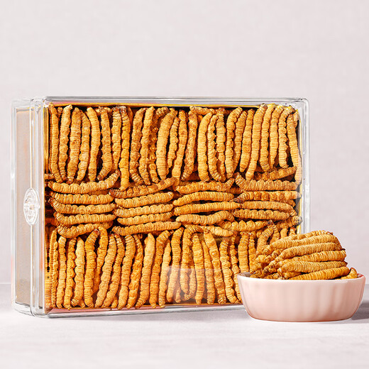 Cordyceps sinensis selection of Cordyceps sinensis gift box tonic for Cordyceps sinensis pure meat festival wine nutritional products 10 grams of pure meat section Cordyceps sinensis [11 grams in total]