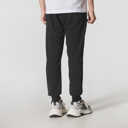 Adidas men's sports suit fitness casual fashion open collar jacket loose trousers H46101+JE3854/Jack with three black strips M