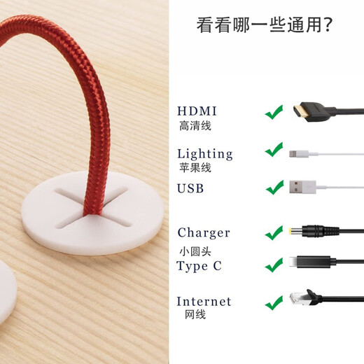 Cat Desktop Threading Hole Cover Mobile Phone Counter Dustproof Wire Hole Plug Small Hole Cross-Wire Rubber Plug Cross Silicone Hole Black 20mm Black 10 Pack