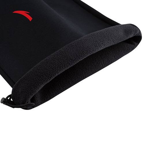 ANTA (ANTA) Kyrie Irving Series丨American loose drape sports trousers for men and women plus velvet wide-leg casual pants basic black-2M (girls are recommended to choose one size smaller)