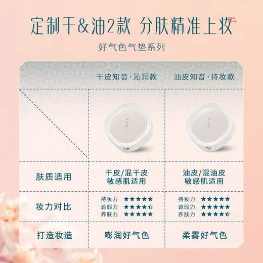 Hua Xizi Double 11 ready-made good-looking air cushion oil skin N25 concealer and nourishing skin, light and moisturizing gift for women