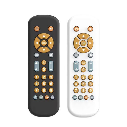 
New infant and toddler TV simulation remote control children's TV remote control music learning early education educational baby toys Koala remote control (English packaging)